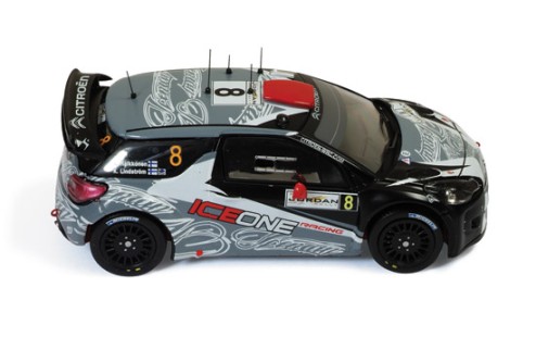 Citroen DS3 WRC #8 K. Raikkonen-K. Lindstrom Rally Jordania 2011