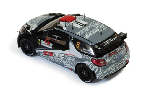 Citroen DS3 WRC #8 K. Raikkonen-K. Lindstrom Rally Jordania 2011