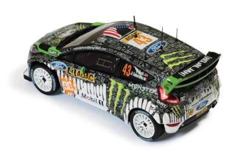 Ford Fiesta RS WRC #43 K. Block-A. Gelsomino Rally Germany 2011