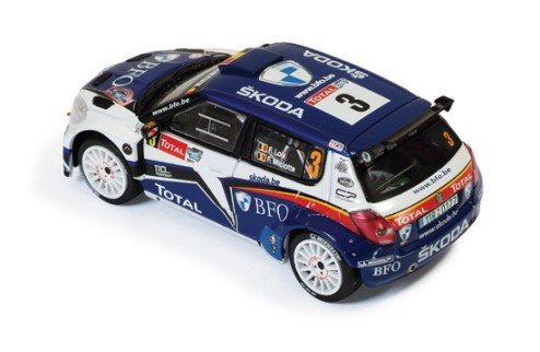 Skoda Fabia S2000 #3 F. Loix - F. Miclotte Winner Ypres Rally 2011