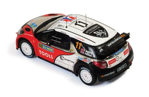 Citroen DS3 WRC #11 P. Solberg-C. Patterson Rally Sweden 2011