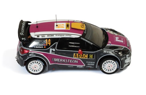 Citroen DS3 WRC #14 P. Van Merksteijn-E. Mombaerts Rally Germany 2011