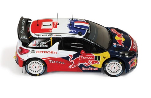 Citroen DS3 WRC #1 S. Loeb-D. Elena Winner Rally Monte Carlo 2012