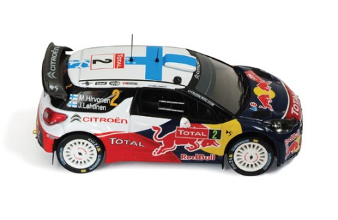 Citroen DS3 WRC #2 M. Hirvonen-J. Lehtinen Rally Monte Carlo 2012