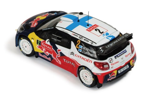 Citroen DS3 WRC #2 M. Hirvonen-J. Lehtinen Rally Monte Carlo 2012