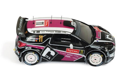 Citroen DS3 WRC #11 P. Merksteijn-E. Chevalier Rally Monte Carlo 2012