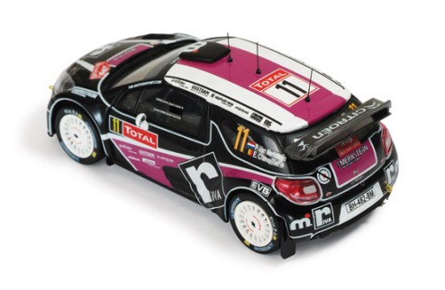 Citroen DS3 WRC #11 P. Merksteijn-E. Chevalier Rally Monte Carlo 2012