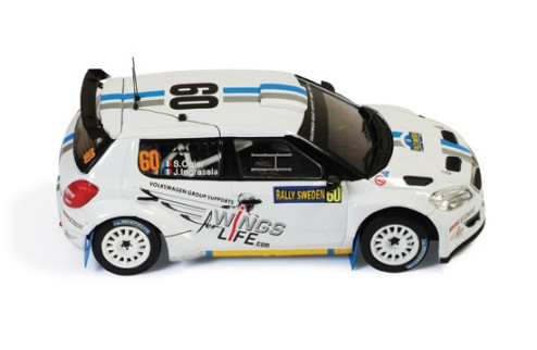 Skoda Fabia S2000 #60 S. Ogier-J. Ingrassia Rally Sweden 2012