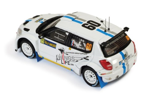 Skoda Fabia S2000 #60 S. Ogier-J. Ingrassia Rally Sweden 2012