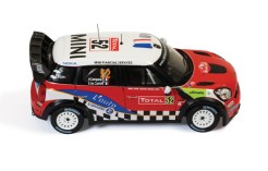 Mini John Cooper Works #52 P. Campana-S. de Castelli Rally Monte Carlo 2012