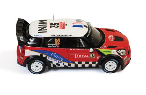 Mini John Cooper Works #52 P. Campana-S. de Castelli Rally Monte Carlo 2012