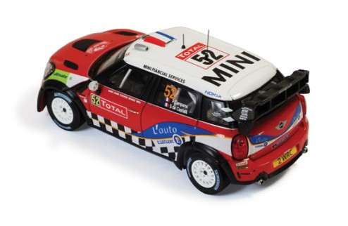Mini John Cooper Works #52 P. Campana-S. de Castelli Rally Monte Carlo 2012