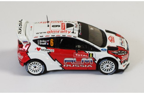 Ford Fiesta RS WRC #6 E. Novikov-D. Giraudet Rally Monte Carlo 2012