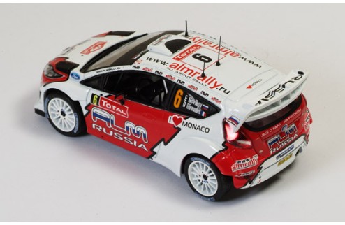 Ford Fiesta RS WRC #6 E. Novikov-D. Giraudet Rally Monte Carlo 2012