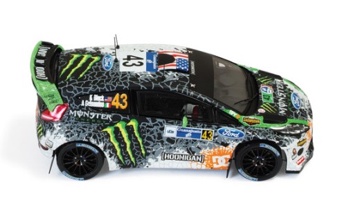 Ford Fiesta RS WRC #43 K.Block-A.Gelsomino Rally Mexico 2012
