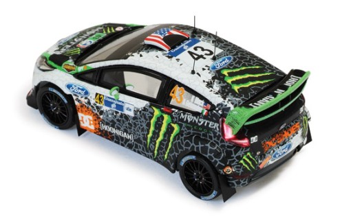 Ford Fiesta RS WRC #43 K.Block-A.Gelsomino Rally Mexico 2012