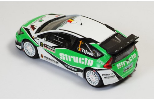 Citroen C4 WRC #1 Tsjoen-Chevaillier Rally de Wallonie 2011
