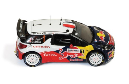 Citroen DS3 WRC #1 S. Loeb-D. Elena Rallye France 2012 (Winner) (9th Championship)