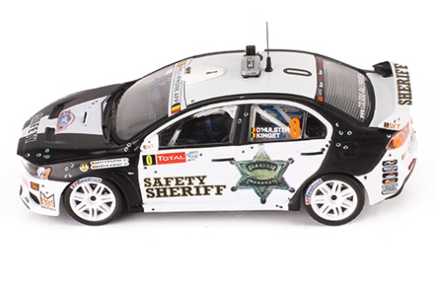 MITSUBISHI Lancer Evo X (Safety Sheriff #0) Rally Ypres 2011
