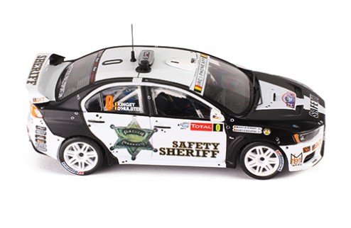 MITSUBISHI Lancer Evo X (Safety Sheriff #0) Rally Ypres 2011