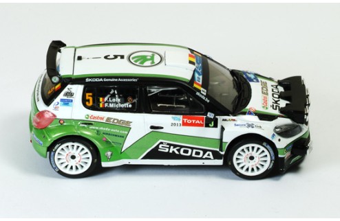 Skoda Fabia S2000 #5 F. Loix - F. Miclotte Winner Ypres Rally 2013