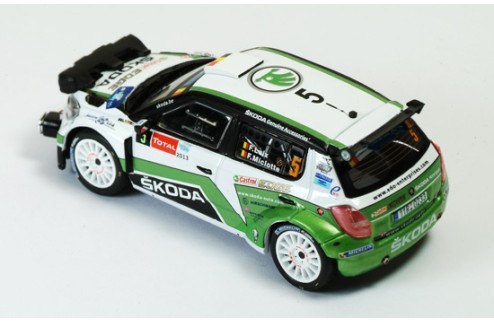 Skoda Fabia S2000 #5 F. Loix - F. Miclotte Winner Ypres Rally 2013