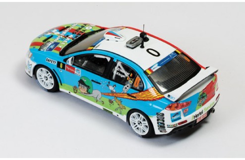 MITSUBISHI Lancer Evo X #0  B.D'Hulster-M.Klinget Ypres Rally 2013