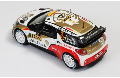 Citroen Ds3 WRC #3 D. Sordo -C.Del Barrio Winner Rally Germany 2013