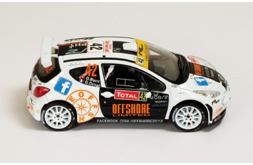 Peugeot 207 S2000 #42 O.Burri-A.Saucy Rally Monte Carlo 2013