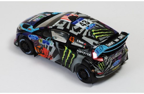 Ford Fiesta RS WRC #43 K.Block-A.Gelsomino Rally Guanajuato Mexico 2013