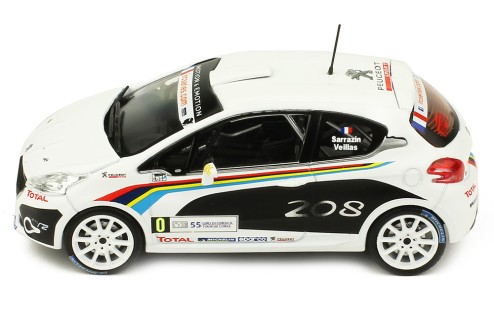 PEUGEOT 208 R2 #0 S. Sarrazin-B. Veillas Tour de Course 2012