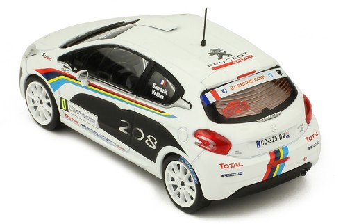 PEUGEOT 208 R2 #0 S. Sarrazin-B. Veillas Tour de Course 2012