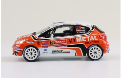 PEUGEOT 208 R2 #29 K.Abbring-P.Vyncke Rallye du Condroz 2013 (champion 208 R2 cup)