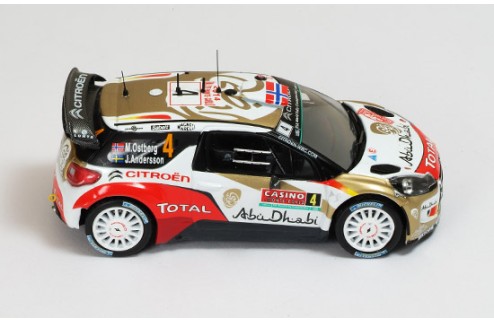 Citroen DS3 WRC #4 Mads Ostberg - Jonas Andersson Rally Monte-Carlo 2014 (2nd)