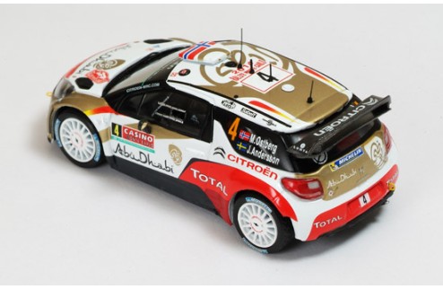 Citroen DS3 WRC #4 Mads Ostberg - Jonas Andersson Rally Monte-Carlo 2014 (2nd)