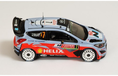 Hyundai I20 WRC #7 T.Neuville - N.Gilsoul Rally Monte-Carlo 2014