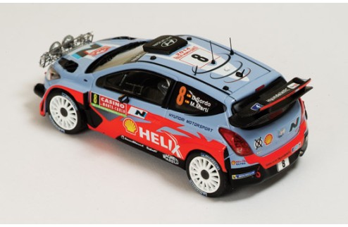 Hyundai I20 WRC #8 D.Sordo-M.Marti Rally Monte-Carlo 2014 (with night lights)