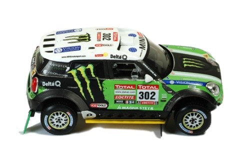 Mini All 4 Racing #302 S.Peterhansel-J.P.Cottret Winner Dakar 2012