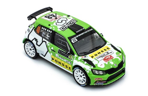 SKODA FABIA R5 #48 E. Lappi - J.Ferm Rallye Monte-Carlo 2016