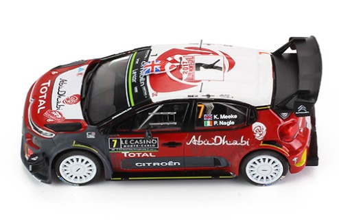  CITROEN C3 WRC #7 K. Meeke-P.Nagle Rally Monte Carlo 2017