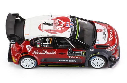  CITROEN C3 WRC #7 K. Meeke-P.Nagle Rally Monte Carlo 2017