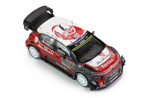  CITROEN C3 WRC #7 K. Meeke-P.Nagle Rally Monte Carlo 2017