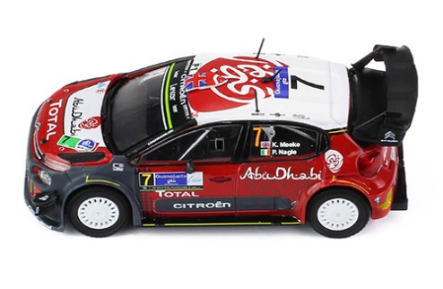 CITROEN C3 WRC #7 K.Meeke-P.Nagle Winner Mexico Rally 2017