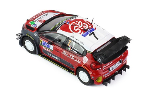 CITROEN C3 WRC #7 K.Meeke-P.Nagle Winner Mexico Rally 2017
