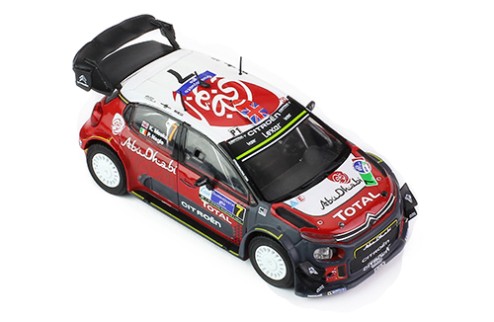 CITROEN C3 WRC #7 K.Meeke-P.Nagle Winner Mexico Rally 2017