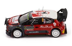  CITROEN C3 WRC #8 S. Lefebvre - G. Moreau - Rally Monte Carlo - 2017 (with Night Lights)