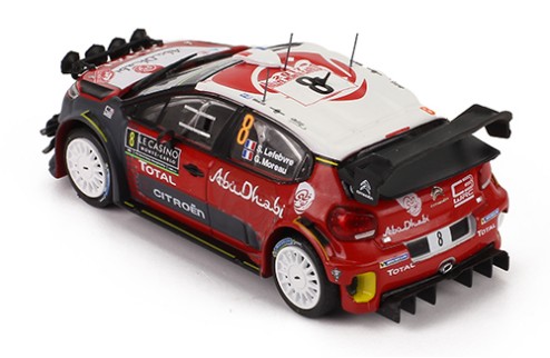  CITROEN C3 WRC #8 S. Lefebvre - G. Moreau - Rally Monte Carlo - 2017 (with Night Lights)
