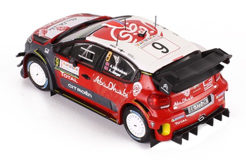 CITROEN C3 WRC #9 A. Mikkelsen - A. Synnevaag - Rally Sardegna 2017