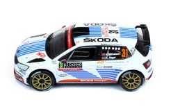 SKODA FABIA R5 #31 A. Mikkelsen-A. Jaeger - Winner WRC2 Rallye Monte Carlo - 2017