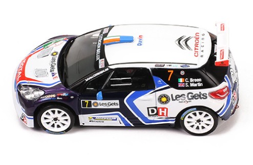 CITROEN DS3 R5 #7 C. Breen - M. Scott - Rallye du Condroz - Huy 2016
